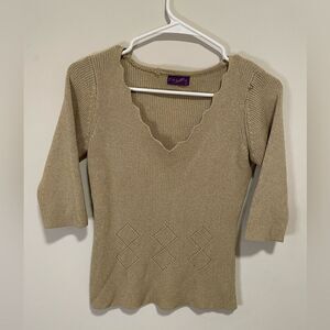 Beige Sweater  